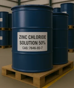 Tambor de 300 kg de Zinc Chloride Solution 50%