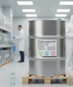 Propylene Glycol USP en tambor industrial de 215 kg.