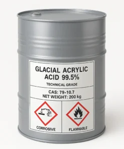 Ácido Acrílico Glacial 99.5% - monómero industrial