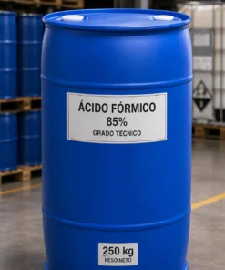Ácido Fórmico 85% grado técnico en tambor industrial